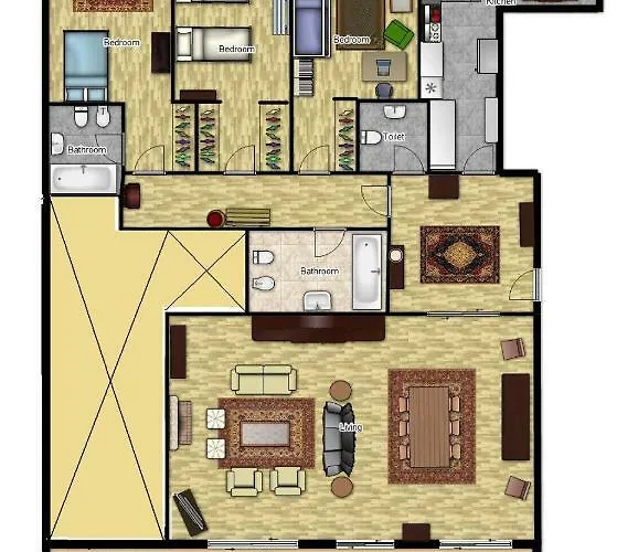 Apartamento Exclusive Luxury4you - Beachfront Boutique Penthouse Apt!